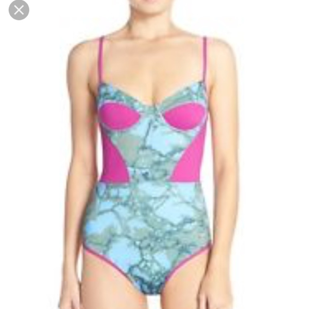 NEW $290 KORE SWIM 'Rhea' One-Piece Swimsuit XS - Picture 2 of 6